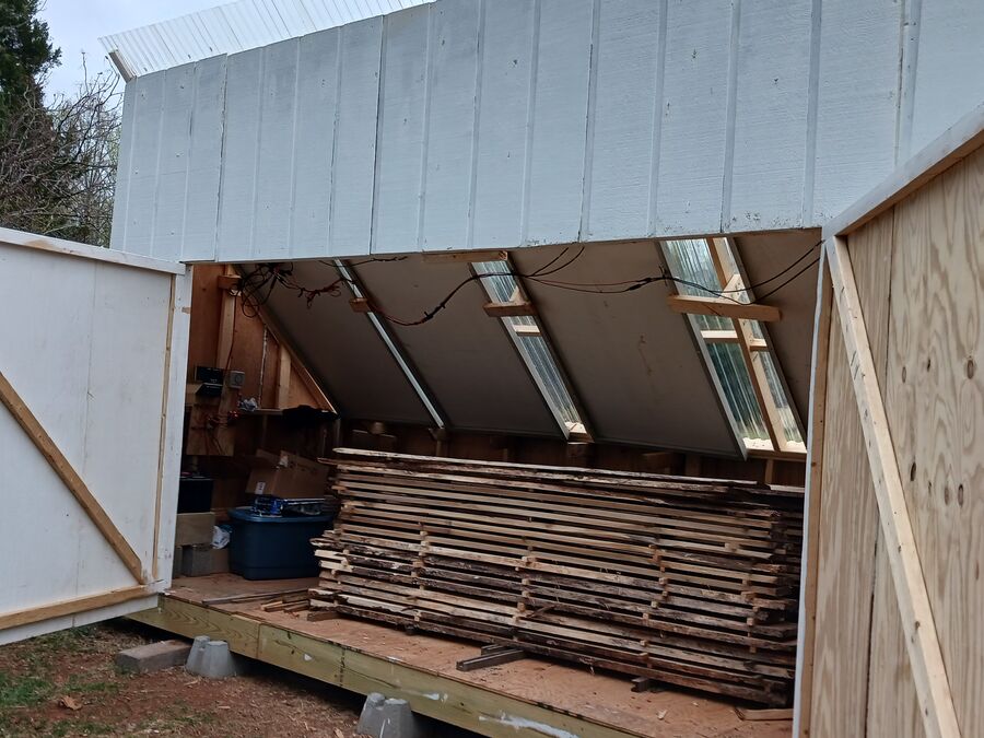 Solar kiln